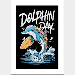 Dolphin Day Posters and Art